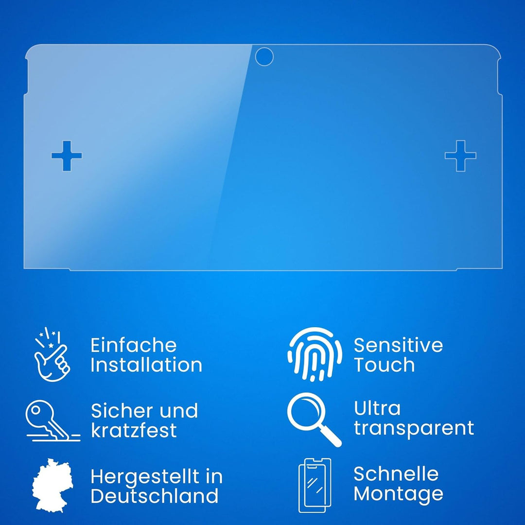 atFoliX Schutzfolie kompatibel mit Nintendo 3DS 2011 Folie, ultraklare FX Displayschutzfolie (3er Se