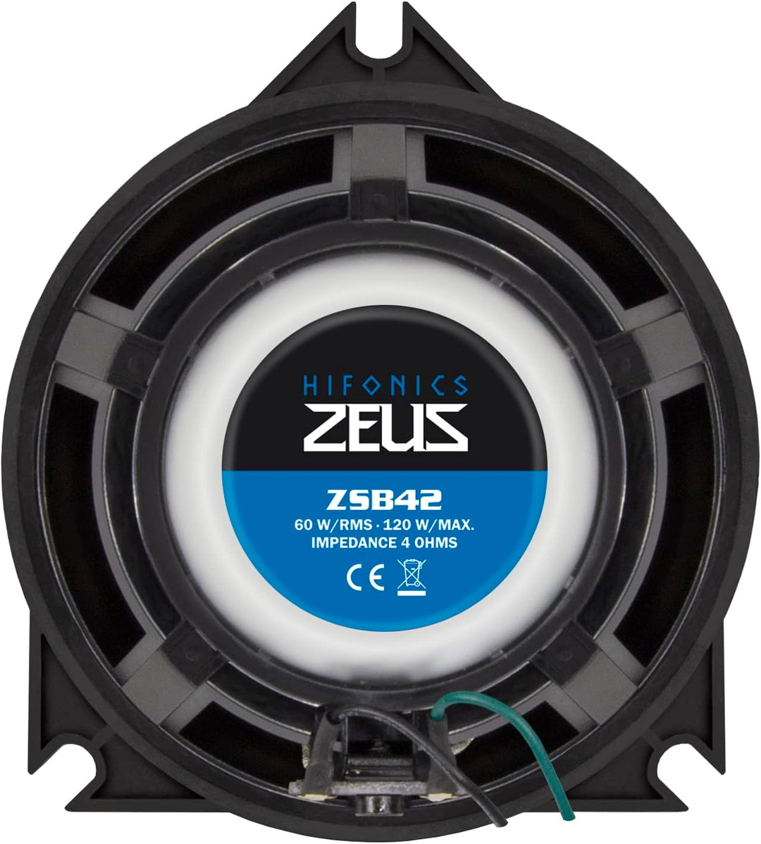 Hifonics ZSB42 2-Wege Einbau-Lautsprecher 120W Inhalt: 1St.