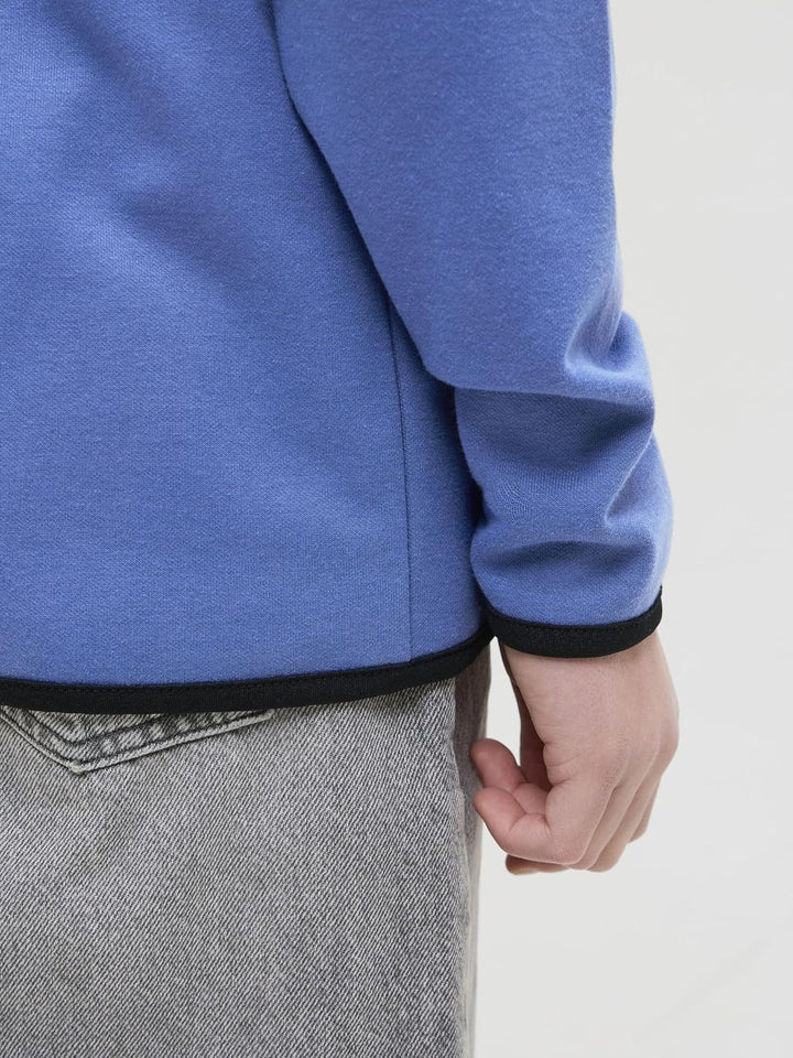 JACK & JONES Boy Kapuzenjacke Einfarbig Kapuzenjacke Junior 152 Beaucoup Blue, 152 Beaucoup Blue