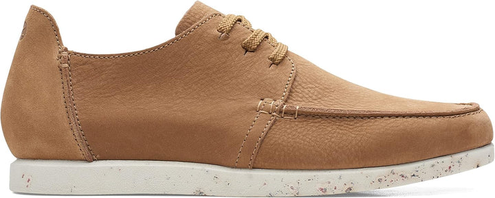 Clarks Herren Shacrelite Low Oxford 45.5 EU Dark Sand Nubuck, 45.5 EU Dark Sand Nubuck