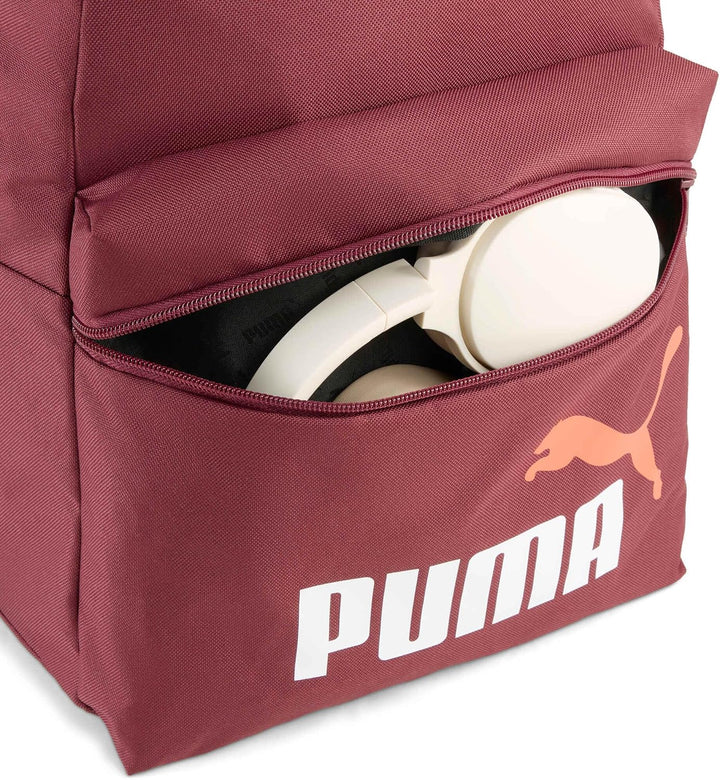 PUMA Unisex Phase Backpack Set Klassische Rucksäcke (1er Pack) Einheitsgrösse Rubinrot Schimmerndes
