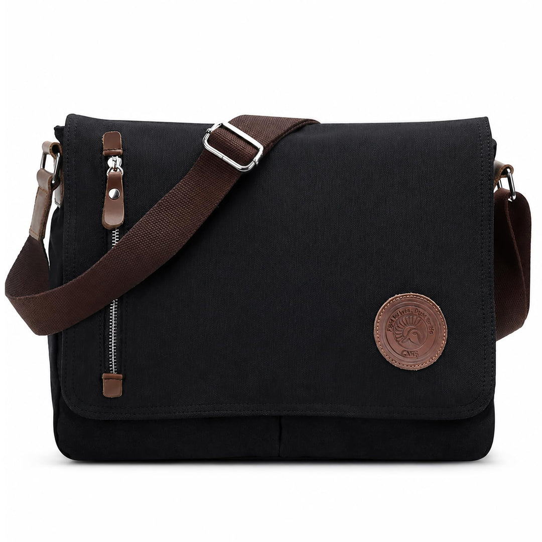 VARLIVOO Umhängetasche für Herren Schultertaschen 14" Zoll Laptoptaschen Messenger Bags Kuriertasche