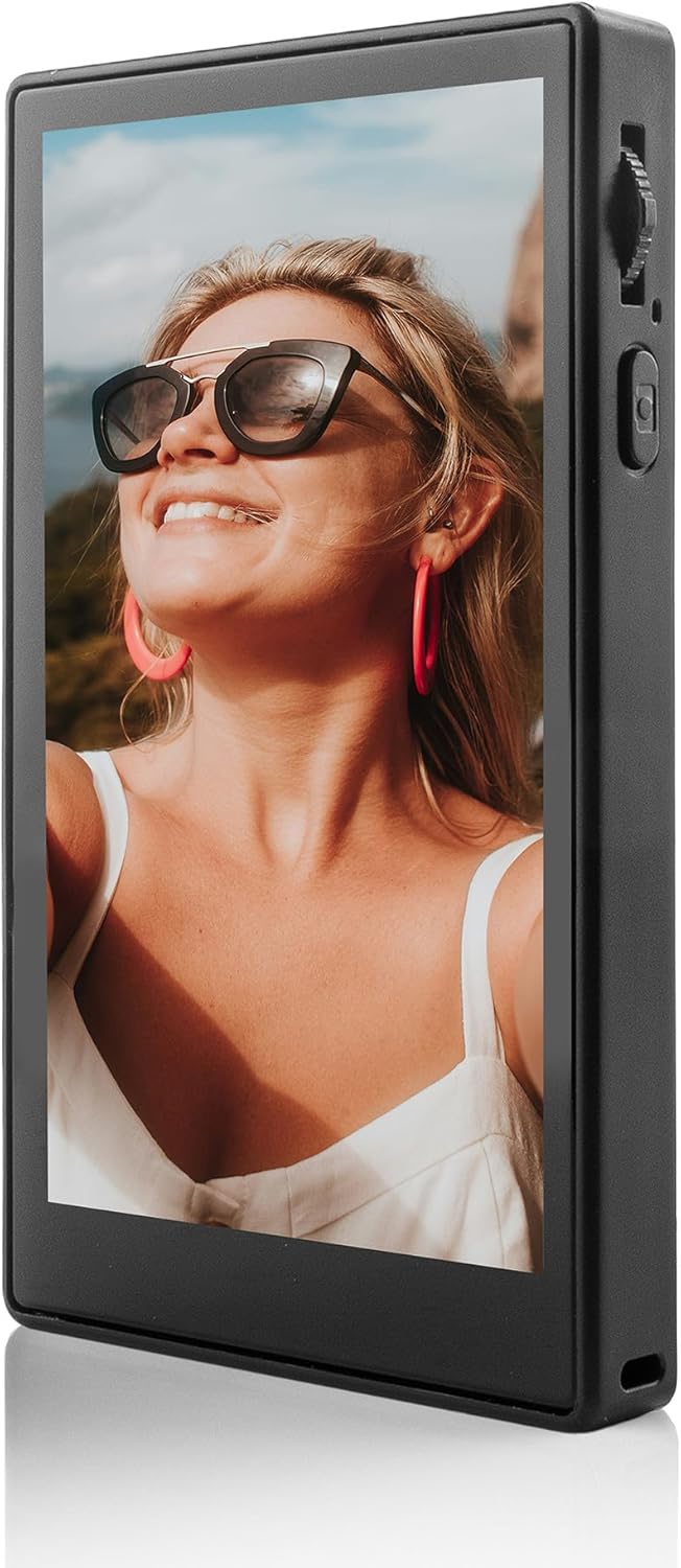 MOJOGEAR VS4 Touchscreen Selfie Vlog Monitor — Externer Bildschirm für Smartphone Rückkamera — WiFi