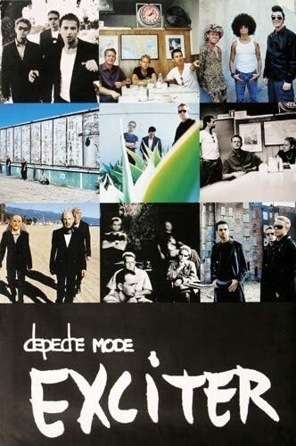 Depeche Mode - Exciter Poster, 2001 » Konzertplakat/Premium Poster | Live Konzert Veranstaltung | DI