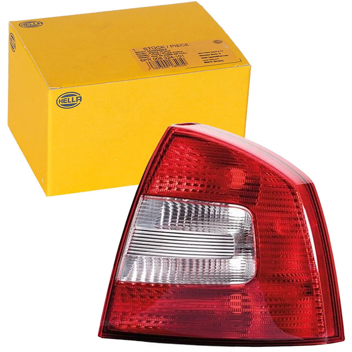HELLA 9EL 354 670-011 Heckleuchte - Glühlampe - links - für u.a. Skoda Octavia II (1Z3), Links