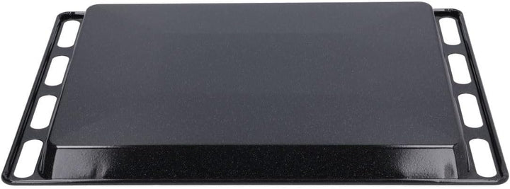 Backblech Kuchenblech Pizzablech Fettpfanne Ofenblech 446x366x24mm emailliert Backofen Herd Ofen Ind
