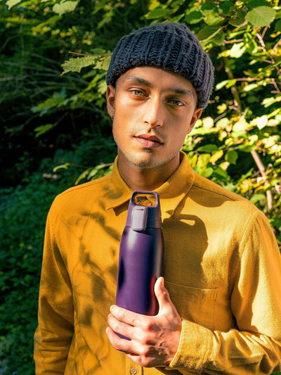 SIGG - Isolierte Trinkflasche - Thermosflasche Shield Therm One Nocturne kohlensäurehaltige Getränke