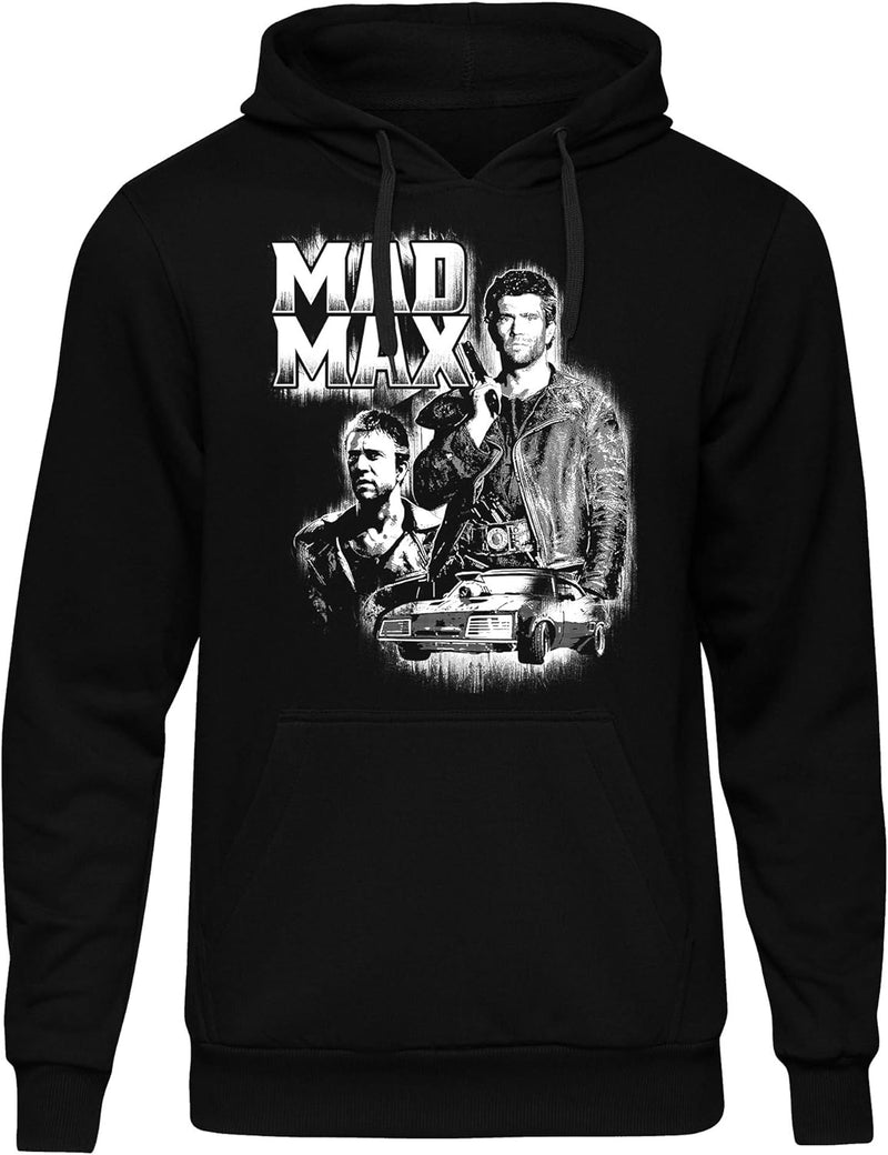 Uglyshirt89 Mad Max Männer und Herren Kapuzenpullover | Mel Gibson Interceptor Kult | M4 (S)