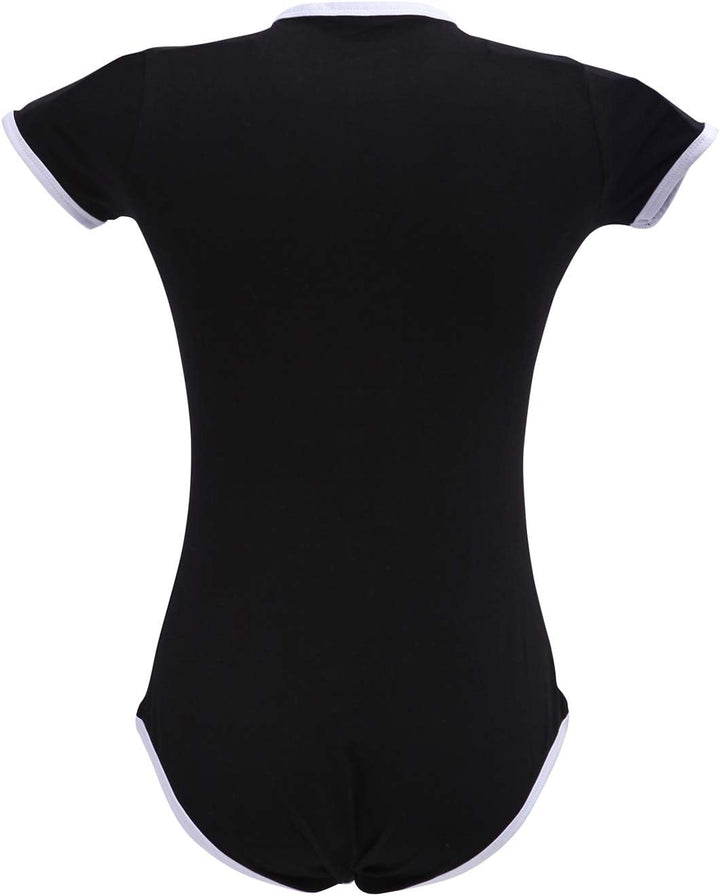 LittleForBig Baumwolle Strampler Onesie Pyjamas Bodysuit - I Love Daddy Muster Schwarz XS, Schwarz X