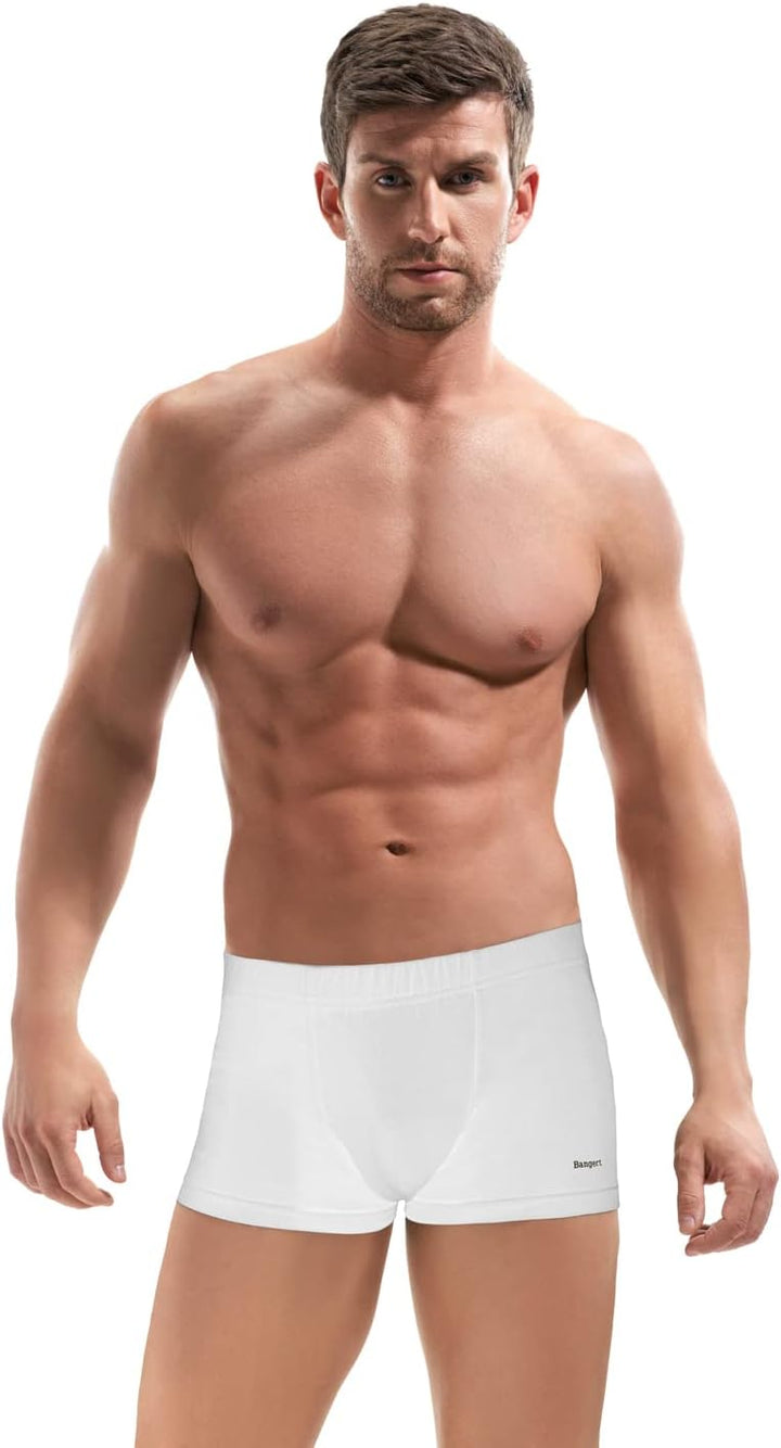 e.VIP® 3er Pack Herren Boxershorts Jacob 747 aus Micromodal, 3x Weiss