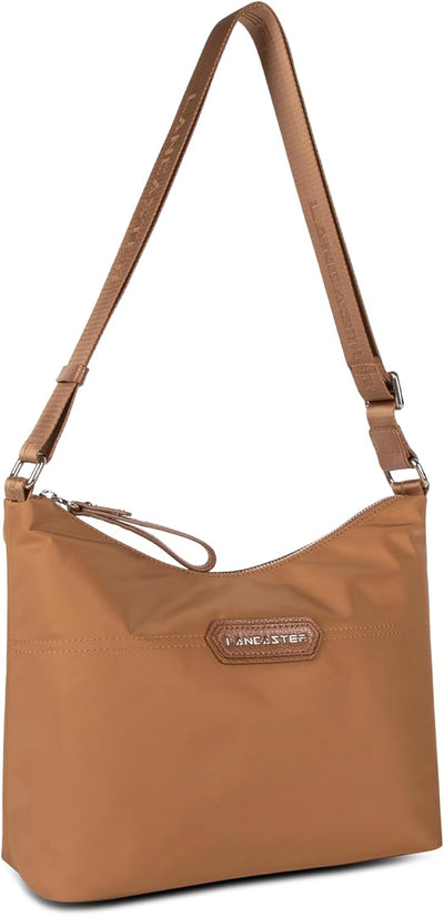 Lancaster Unisex Basic Premium Stofftasche Camel, Camel