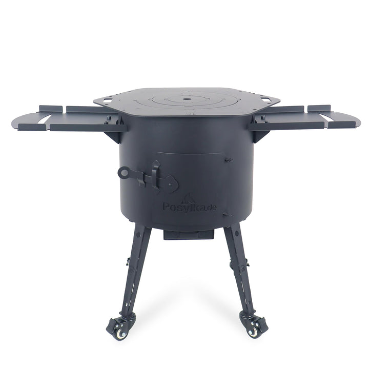 Feuerofen Utschak Ø 40cm für Kazan Wok 12L | Kasan-Ofen Учаг Feuerschale Gulaschkanone | Usbekische