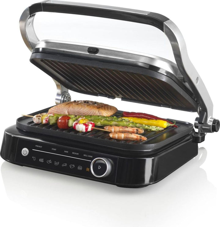 Gorenje Kontaktgrill GCG2100s - schwarz/Silber