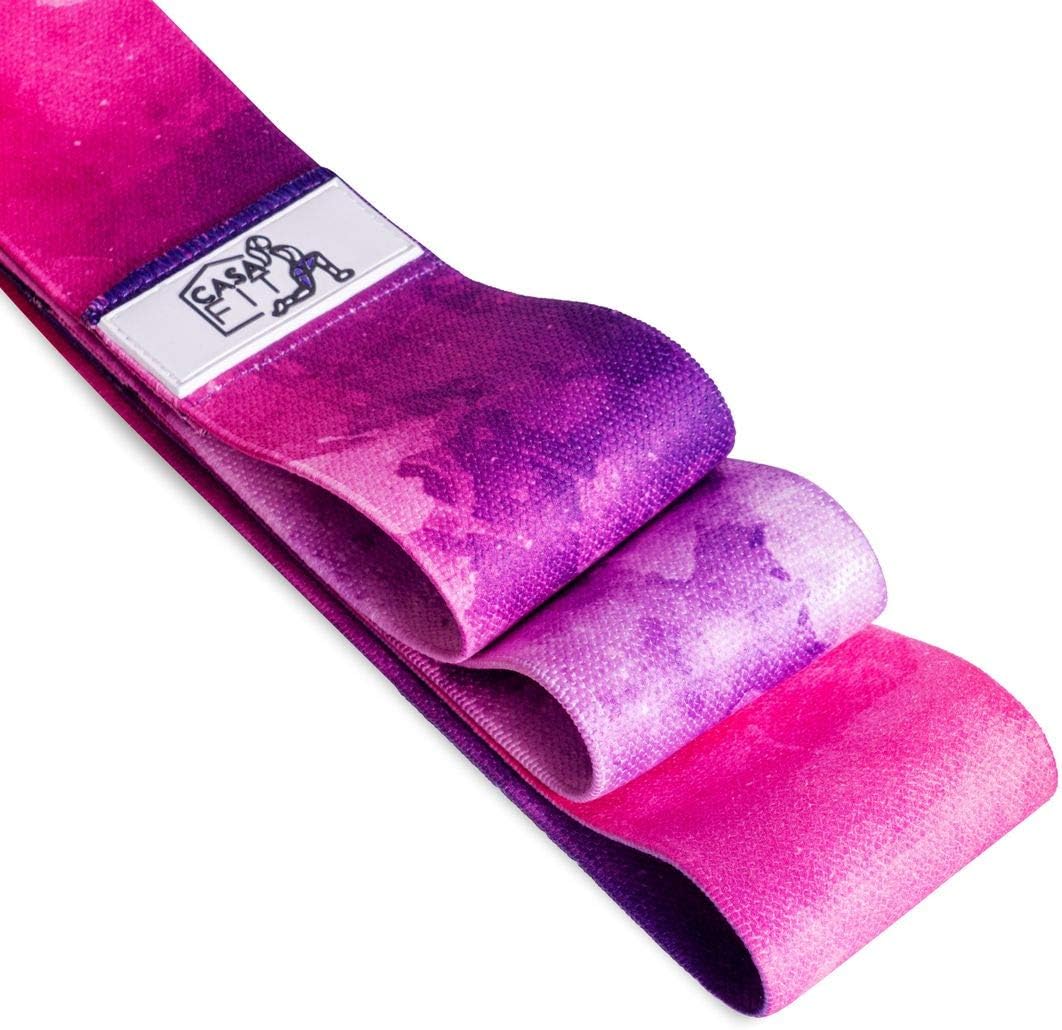 CASAFIT Hip Bands Resistance Bands Fitnessbänder Booty Band aus Stoff 3 Stärken für Beintraining Po-