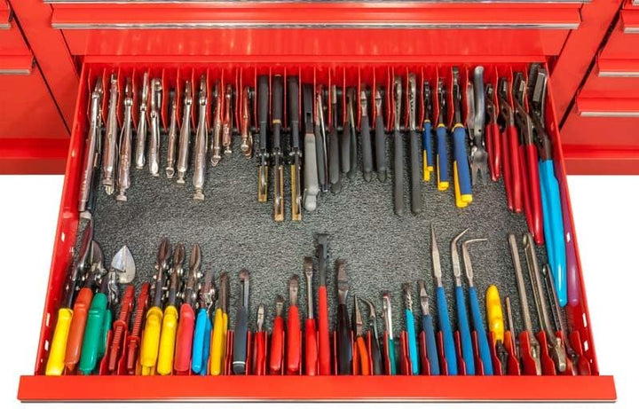 Ernst Manufacturing 5501 Plier Pro Premium Rutschfester Zangen-Organizer: Werkzeugkasten-Organisatio
