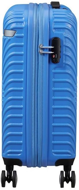 American Tourister Mickey Clouds, Spinner S, Erweiterbar Handgepäck, 55 cm, 38/45 L, Blau (Mickey Tr