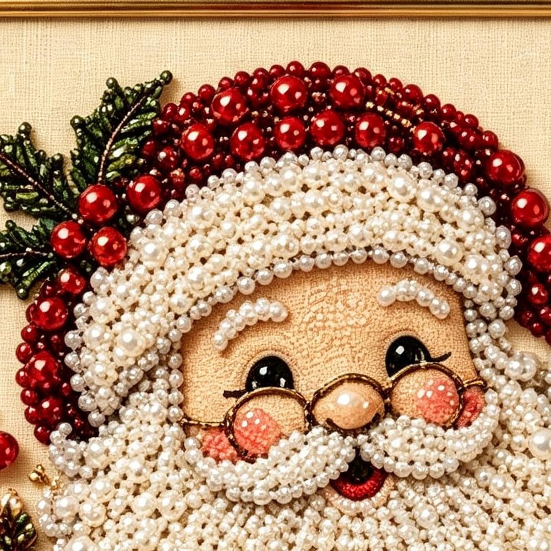Weihnachten Perlenkunst Set, Pearl Painting Set Mit Rahmen Wand Kunstwerk | Heimdekoration Für Wohnz