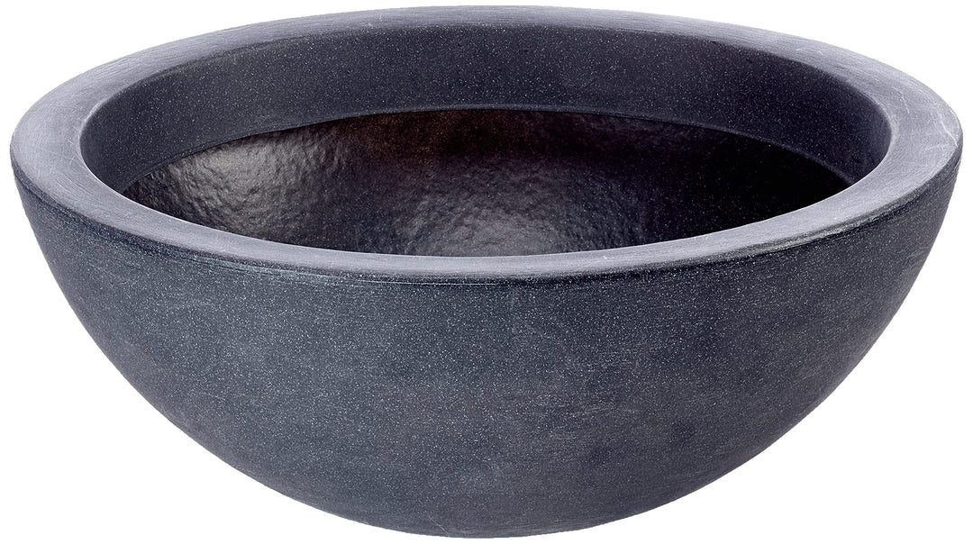 Sesua Pflanzschale rund anthrazit 52cm aus Kunststoff