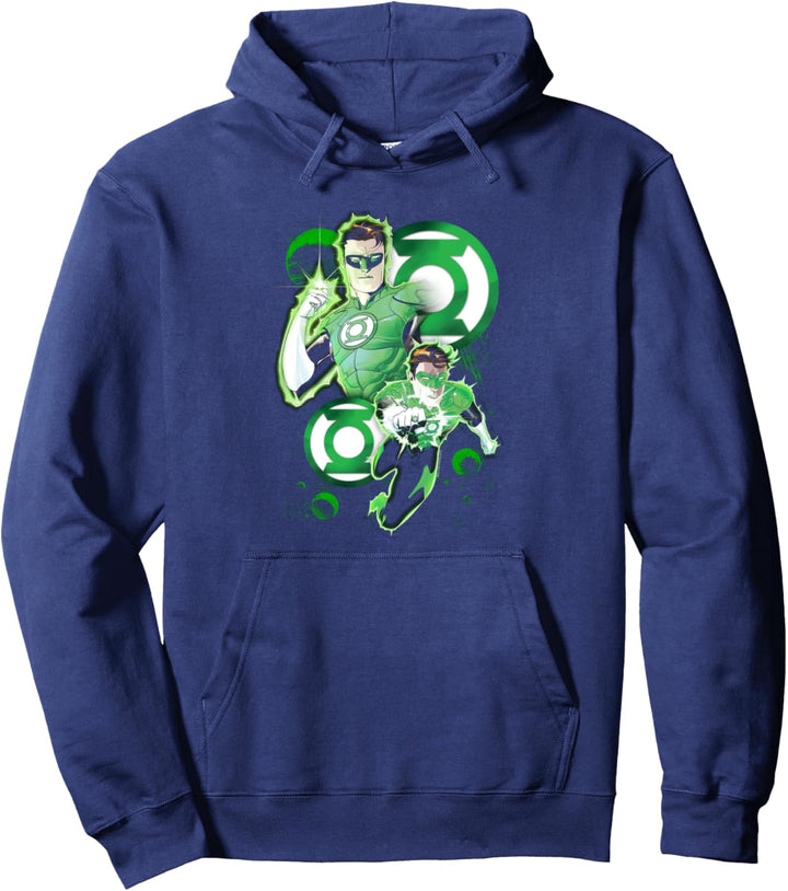 Justice League In Action Pullover Hoodie