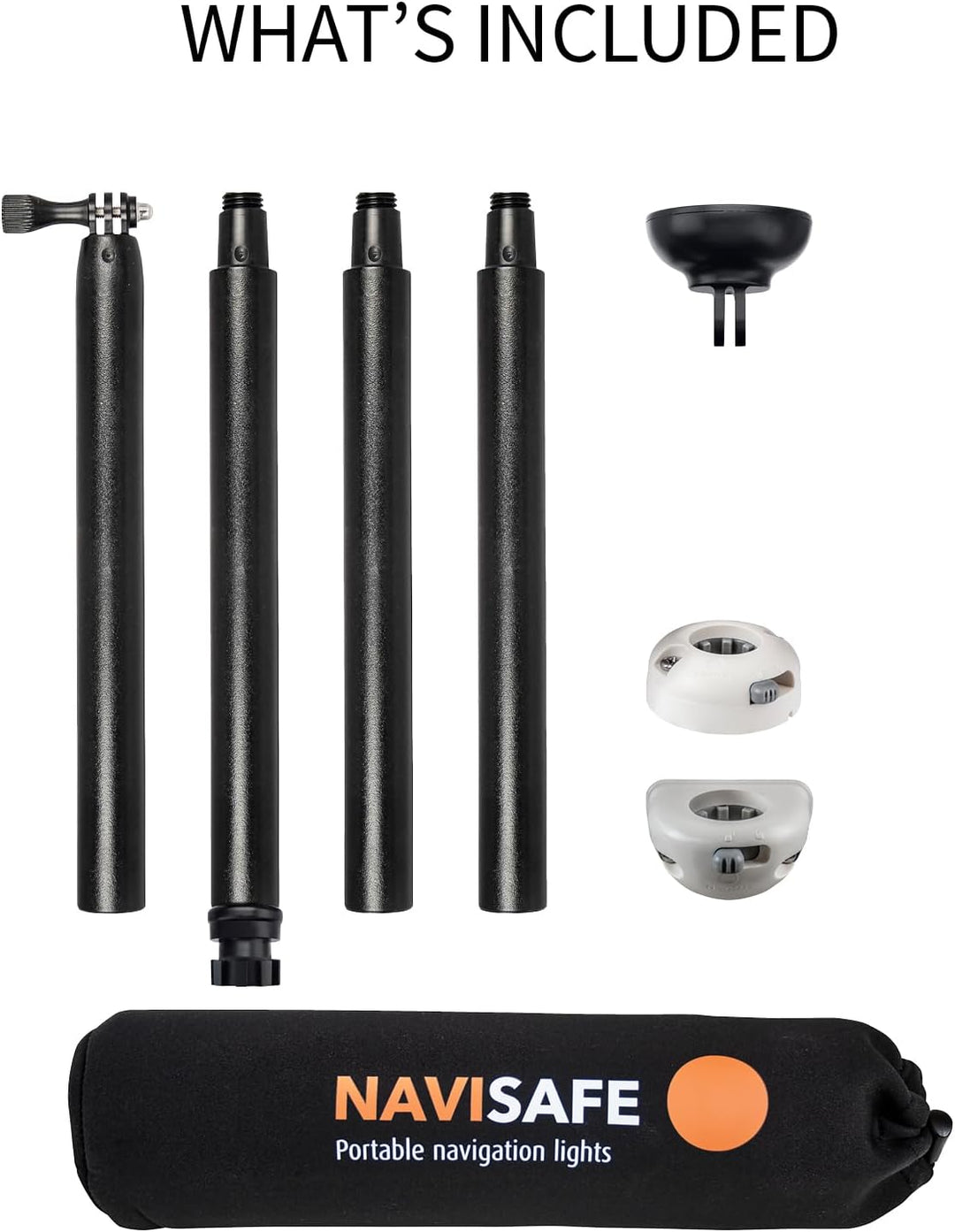 NAVISAFE Herren 905 Navimount Pole Pack (ersetzt 901/902), Schwarz