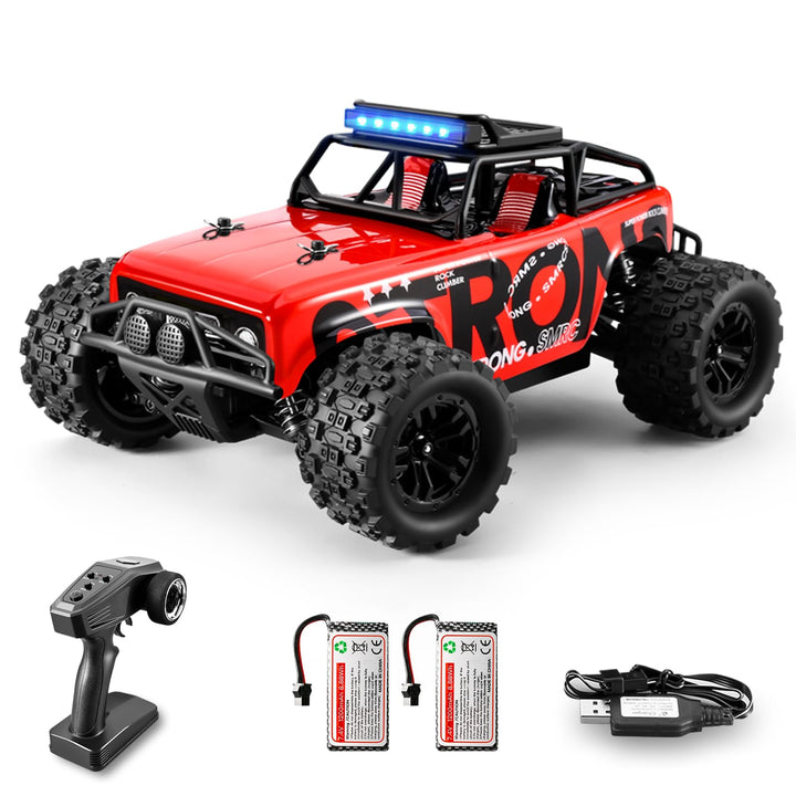 dexinco Ferngesteuertes Auto, RC Auto 4WD, 1/18 Massstab, 2,4 GHz, 40 km/h Rennwagen Wasserdicht Off