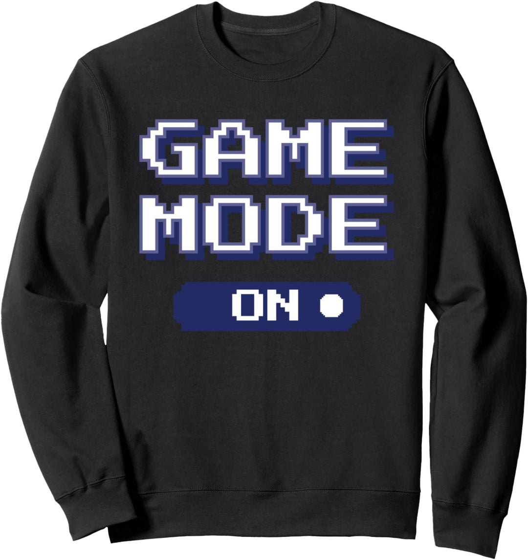 GAME MODE ON Spielmodus Ein! Weihnachts Meme Sweatshirt