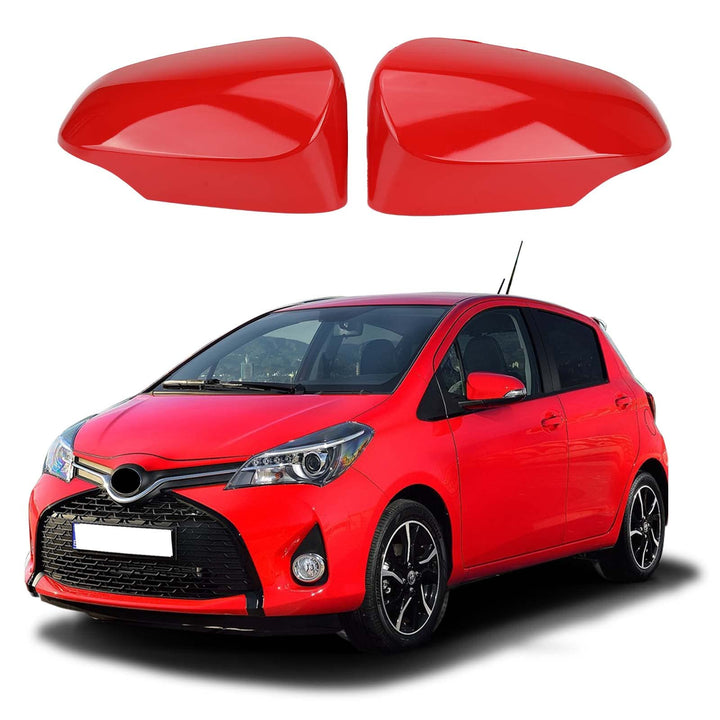 Auto Spiegelkappen, 1 Paar Auto Tür Aussenspiegelkappe Rückspiegelkappe Seitenspiegel Abdeckungen fü