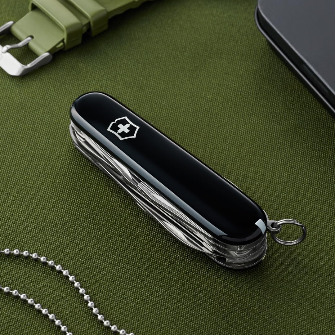 Victorinox Schweizer Taschenmesser Huntsman, Multitool, Swiss Army Knife mit 15 Funktionen, Klinge,