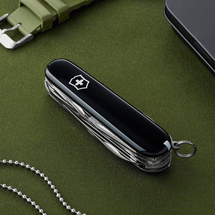 Victorinox Schweizer Taschenmesser Huntsman, Multitool, Swiss Army Knife mit 15 Funktionen, Klinge,
