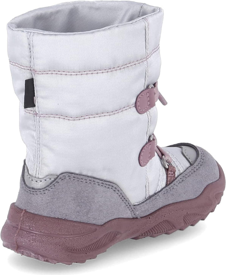 Superfit Mädchen Glacier Warm Gefütterte Gore-tex Schneestiefel 27 EU Weit Hellgrau Lila 2500, 27 EU