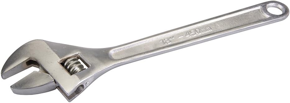 Silverline WR55 Rollgabelschlüssel 450 mm Länge, 50 mm Backenweite