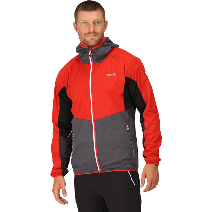 Regatta Tarvos VI Softshelljacke Herren mit Kapuze M Rot, M Rot