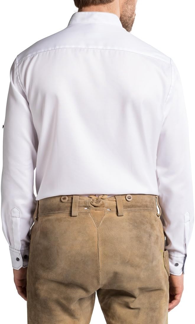 eterna Langarm Hemd Modern Fit Oxford Unifarben