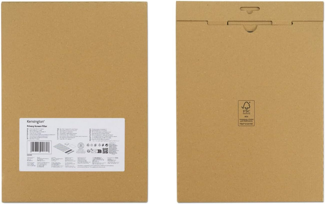 Kensington Blickschutzfilter für Laptops 14 Zoll, 16:9, Geeignet für Dell, HP, Lenovo, ASUS, Acer, D