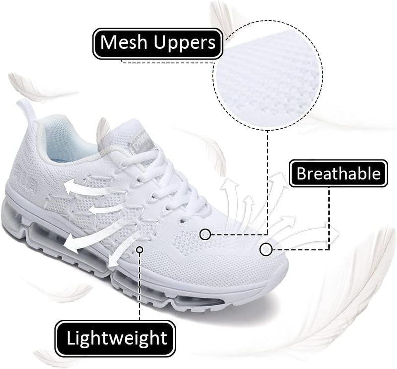 Sumateng Herren Damen Sportschuhe Air Sneakers Turnschuhe Unisex Laufschuhe Leichtgewichts Walkingsc