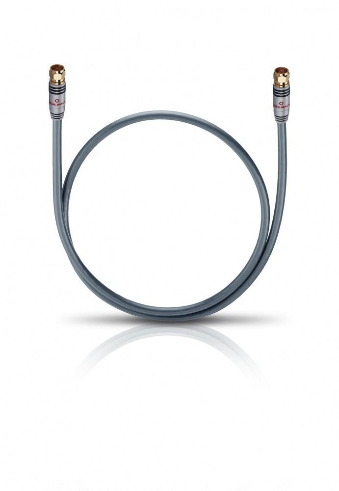 Oehlbach AK 4000 HD MK II 500 S Digitales High-End-Satellitenkabel grau 5.00 m 5 Meter, 5 Meter