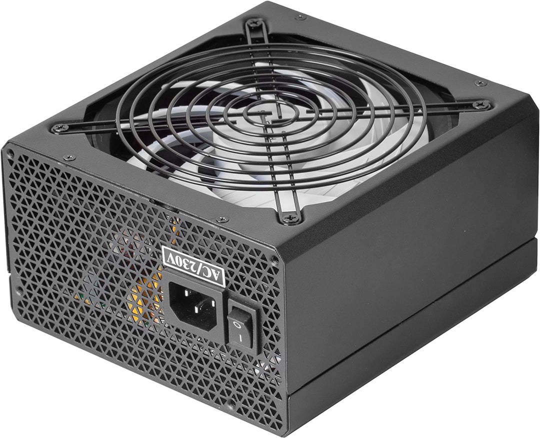 Tacens Radix ECO X 650, Netzteil PC ATX 650W, 6 Jahre, Silent AI-RPM Technologie, 87% Wirkungsgrad,