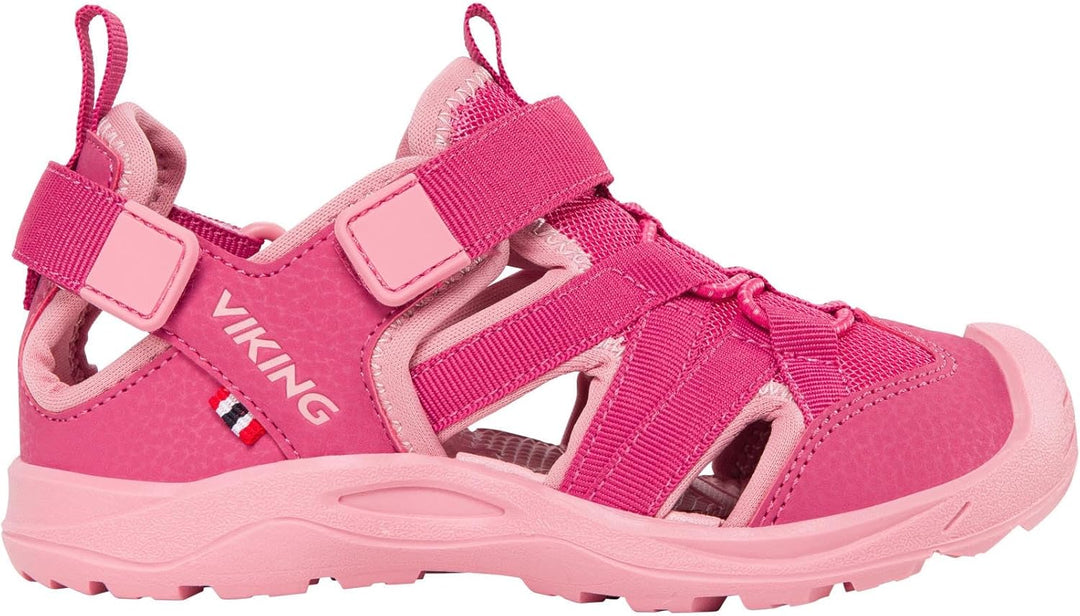 Viking Unisex Kinder Adventure Sandal 25 EU Weit Pink Light Pink, 25 EU Weit Pink Light Pink
