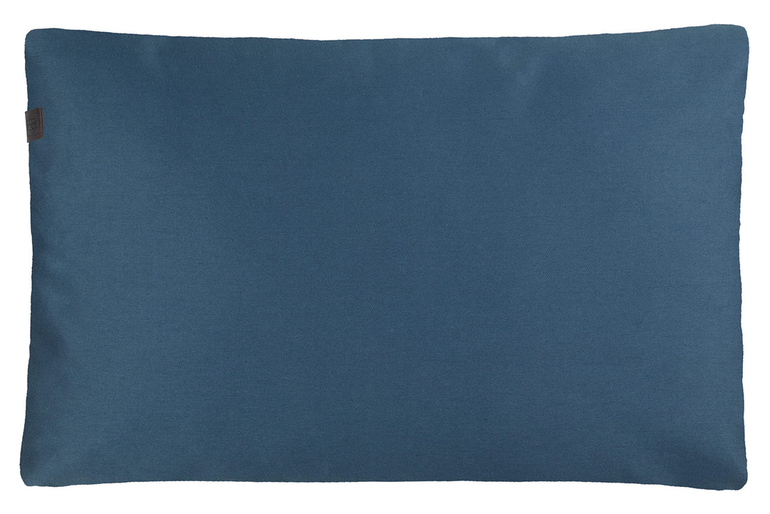 Schöner Wohnen Kollektion Deko Kissenbezug Solo 2er Set - Kissenbezug 38x58 - Dekokissen blau - Kiss