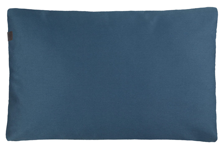 Schöner Wohnen Kollektion Deko Kissenbezug Solo 2er Set - Kissenbezug 38x58 - Dekokissen blau - Kiss