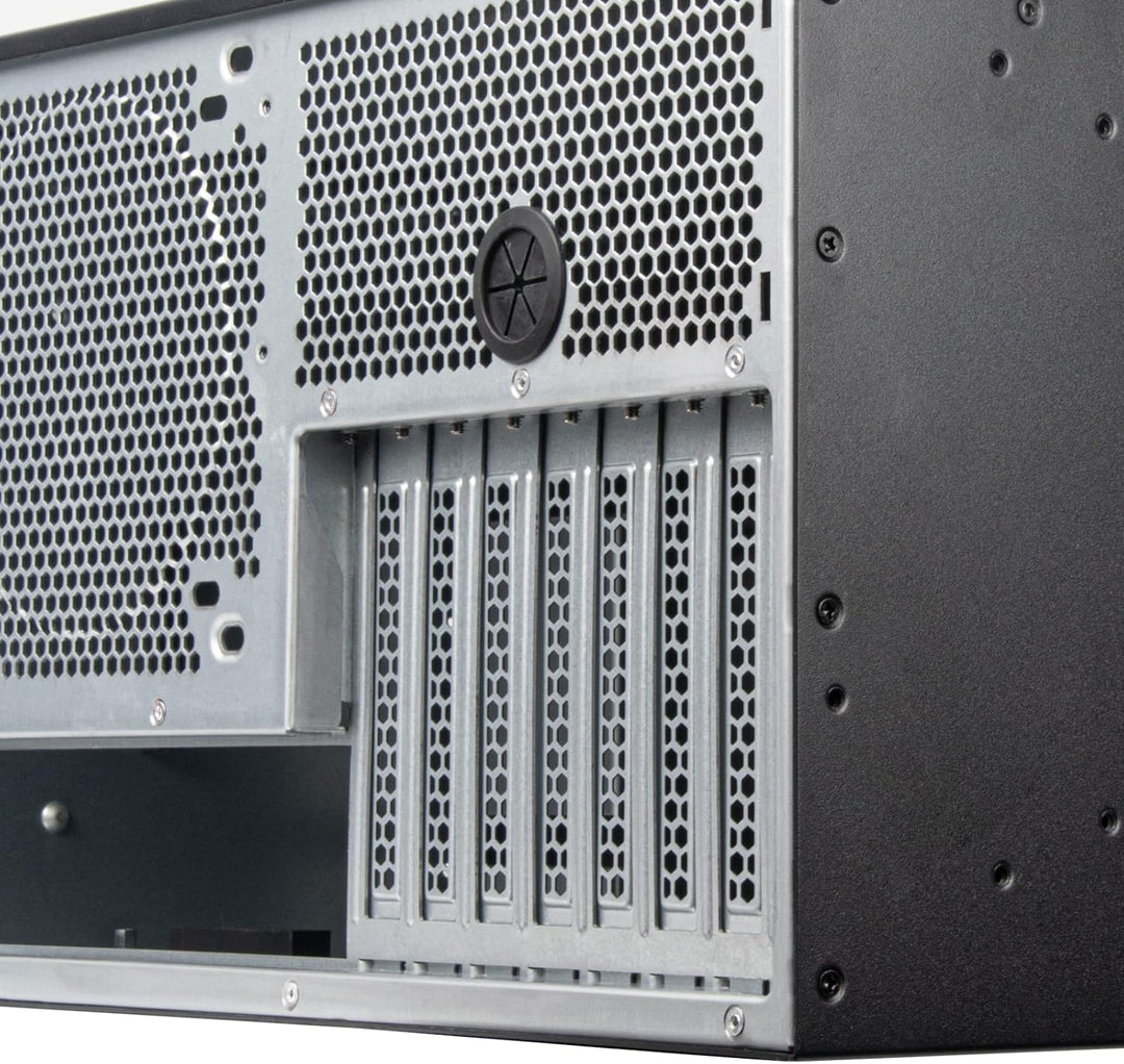 SilverStone Technology Silverstone SST-RM51, 5HE-Rackmount-Servergehäuse, Zwei 180-mm-Lüftern, Unter
