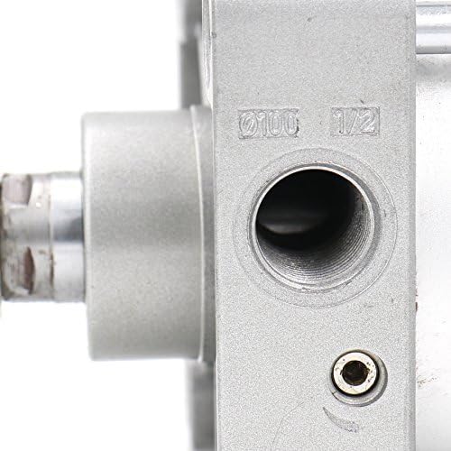 Heschen Pneumatischer Standard-Luftdruckzylinder, SC 100-250, PT1/2 Anschluss, 100mm Bohrung, 250mm