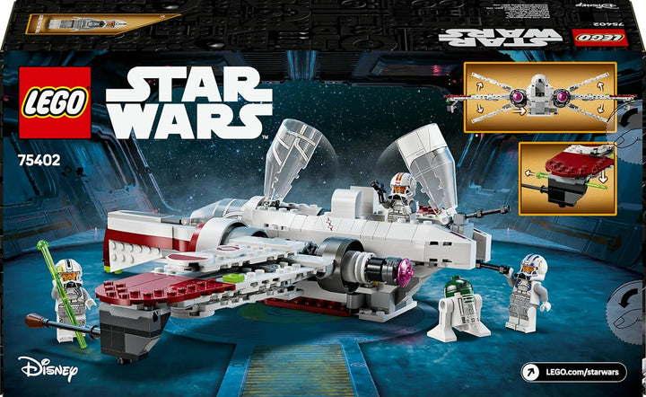 LEGO Star Wars 75402 ARC-170 Starfighter Spielzeug mit 4 Minifiguren inkl. Klon-Piloten und R4-P44 D