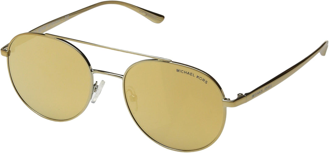 Michael Kors Damen Lon 11687P 53 Sonnenbrille, Gold (Gold/Tone/Liquidgold)