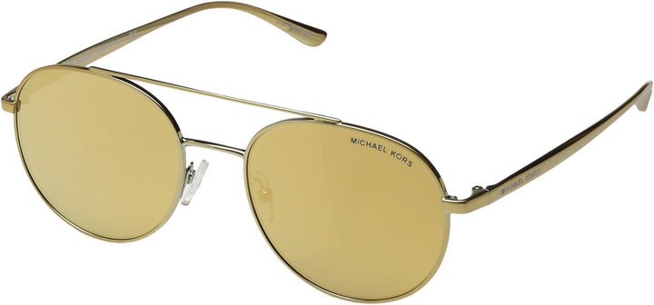 Michael Kors Damen Lon 11687P 53 Sonnenbrille, Gold (Gold/Tone/Liquidgold)