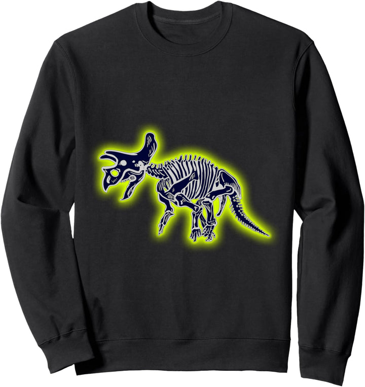 T-Rex Dinosaurier Skelett Lustiges Geschenk Fun Sweatshirt