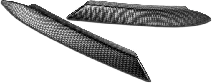 CSR-Automotive Scheinwerferblenden Carbon Look Kompatibel mit/Ersatz für VW Passat B7 SB142-C