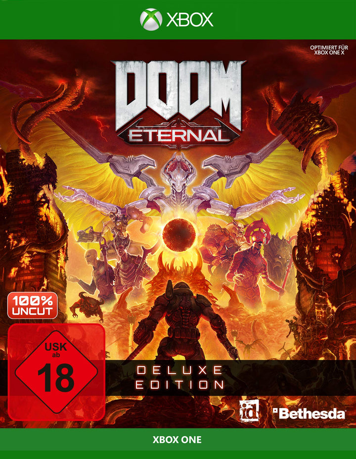 DOOM Eternal - Deluxe Edition [Xbox One] | kostenloses Upgrade auf Xbox Series Xbox One Deluxe, Xbox