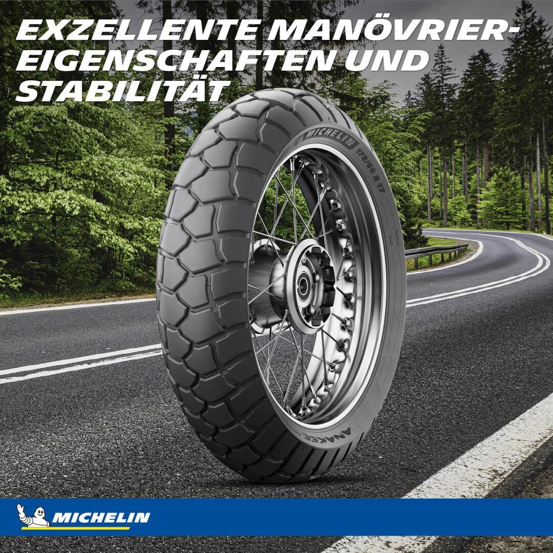 MICHELIN Anakee Adventure Motorradreifen 110/80R18 58V Vorderrad, Vorderrad