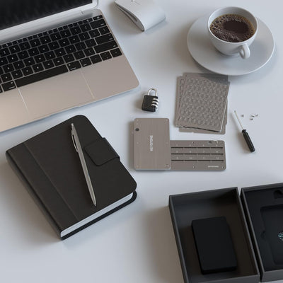 KEYSTONE Crypto Seed Speicher, Crypto Stahl Kapsel Metall Wallet, Cold Speicher Backup, 24 Wörter Bi